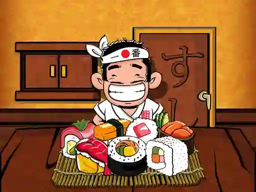 Peli Sushi Matching verkossa