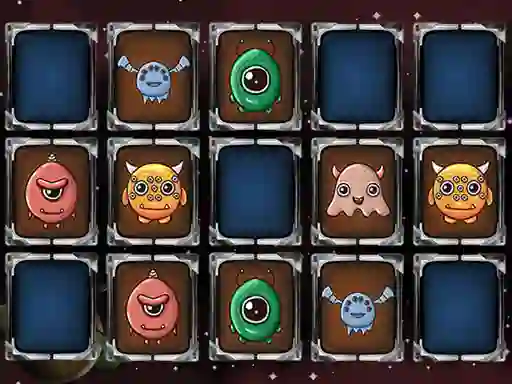 Peli Aliens Memory Game verkossa
