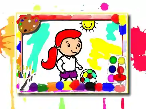 Peli Football Coloring Book verkossa