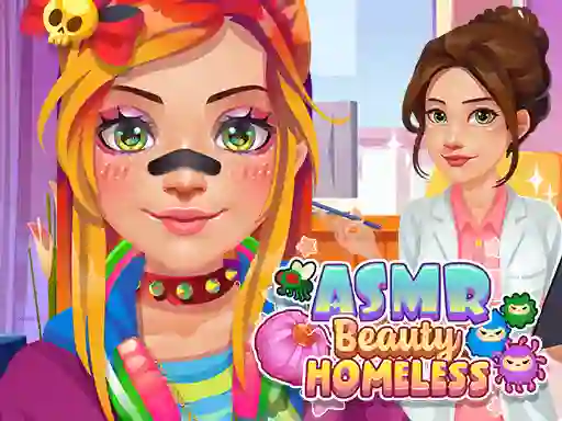 Peli ASMR Beauty Homeless verkossa