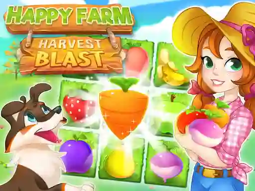 Peli Happy Farm Harvest Blast verkossa
