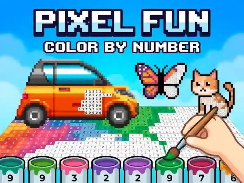 Peli Pixel Fun Color By Number verkossa