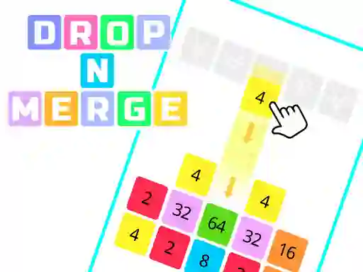 Peli Drop N Merge Blocks verkossa