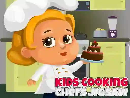 Peli Kids Cooking Chefs Jigsaw verkossa