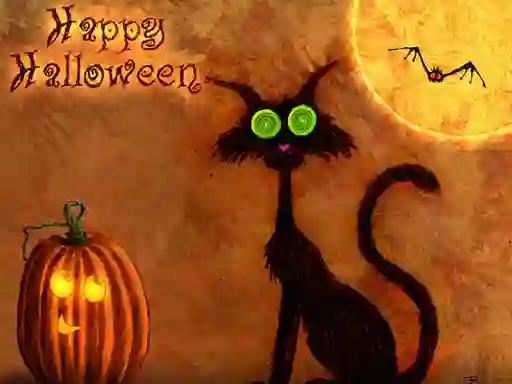 Peli Happy Halloween 2020 Puzzle verkossa