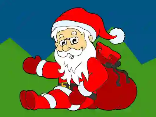 Peli Santa Claus Coloring Book verkossa