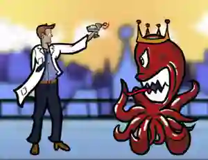 Peli Scientist vs Aliens verkossa