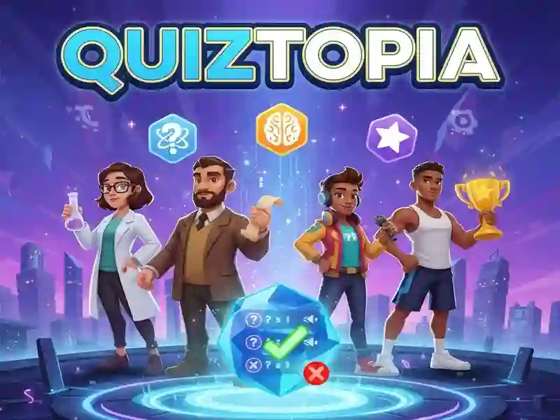 Peli Quiztopia verkossa