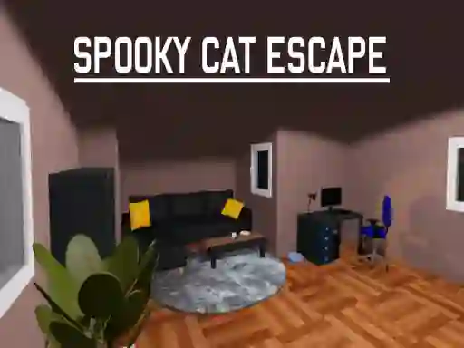 Peli Spooky Cat Escape verkossa