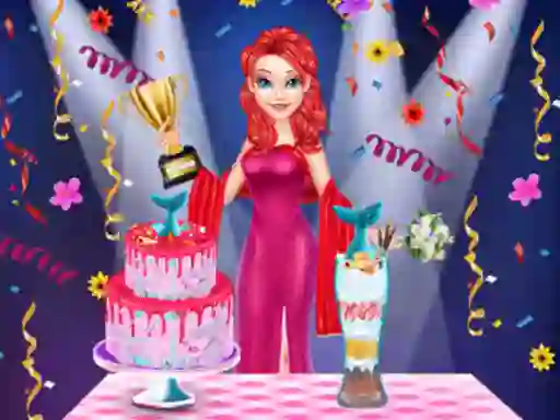 Peli Mermaid Cake Cooking Design verkossa