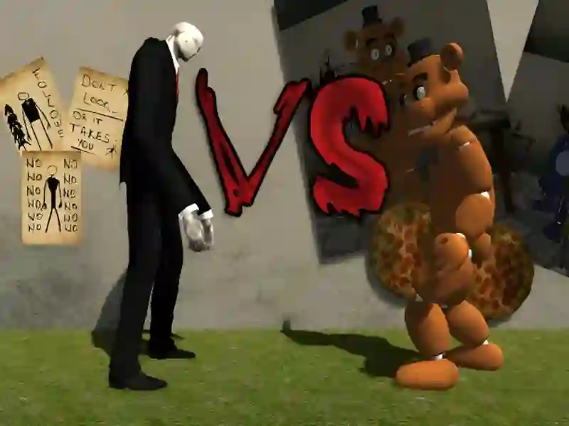 Peli Slenderman vs Freddy Fazbear verkossa