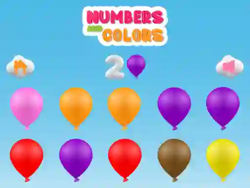 Peli Numbers And Colors verkossa