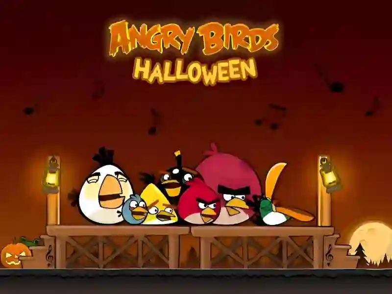 Peli Angry birds Halloween HD verkossa
