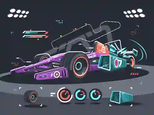 Peli Powerful Cars Memory verkossa