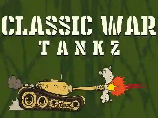 Peli Classic War Tankz verkossa