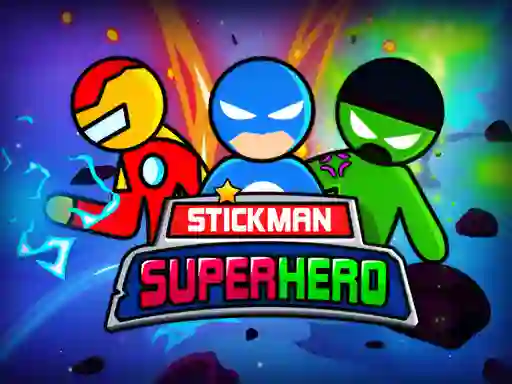 Peli Stickman Super Hero verkossa