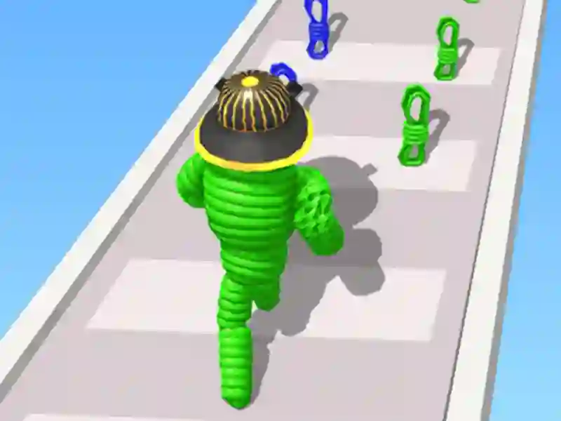 Peli Rope-Man Run 3D verkossa