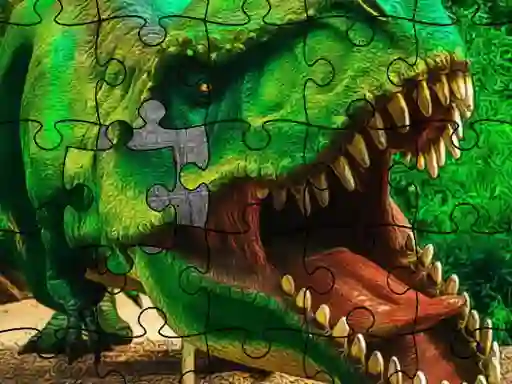 Peli Dino Park Jigsaw verkossa