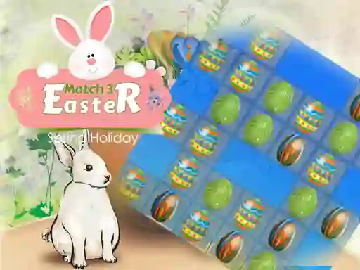 Peli Easter Eggs Match 3 verkossa