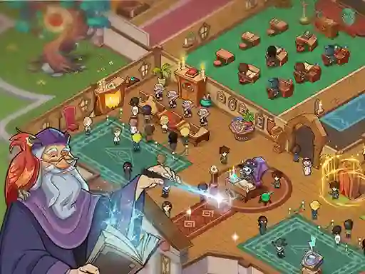 Peli Wizard School verkossa