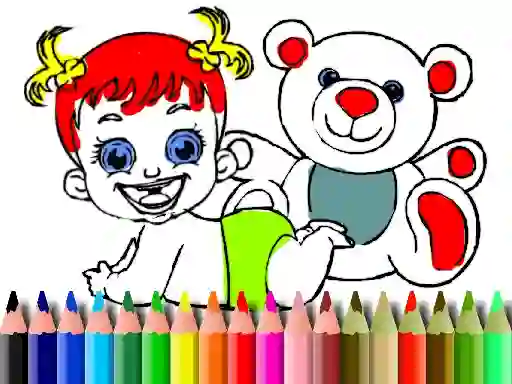 Peli Back To School: Baby Doll Coloring verkossa