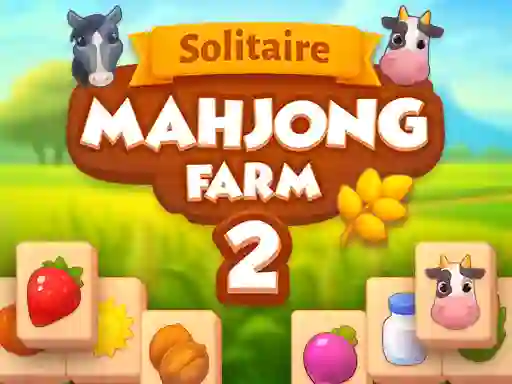 Peli Solitaire Mahjong Farm 2 verkossa