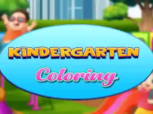Peli Kindergarten Coloring verkossa