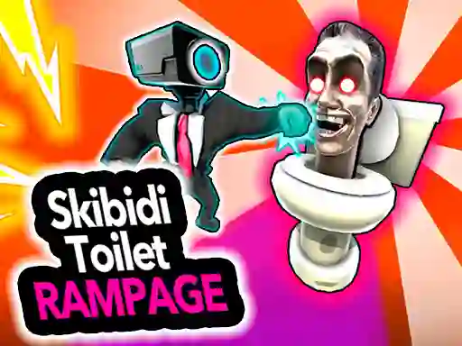 Peli Skibidi Toilet Rampage verkossa