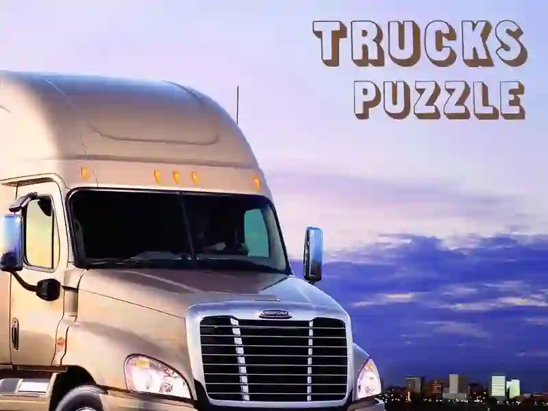 Peli Trucks Puzzle verkossa