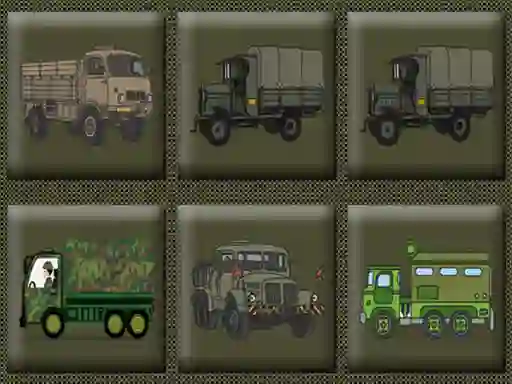 Peli Army Trucks Memory verkossa