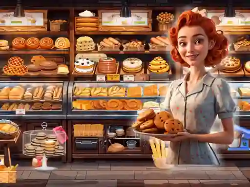 Peli Hidden Objects Bakery verkossa