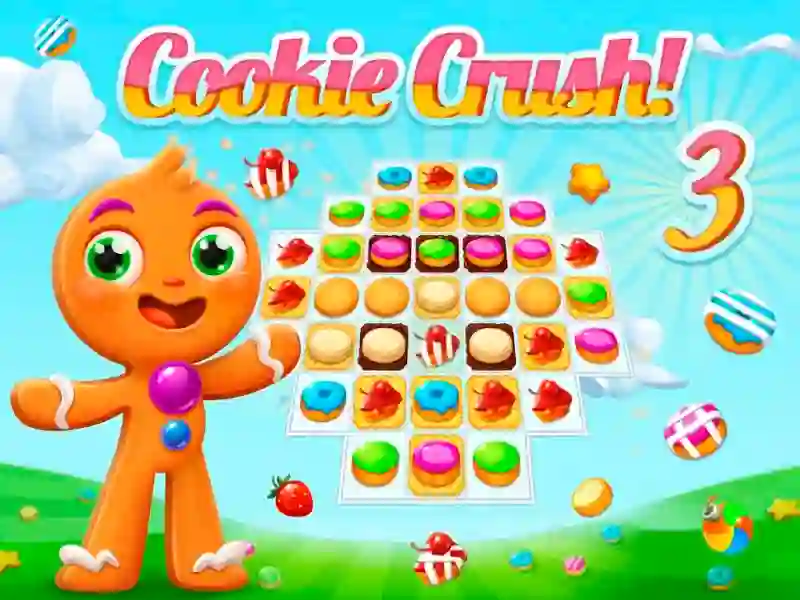 Peli Cookie Crush 3 verkossa