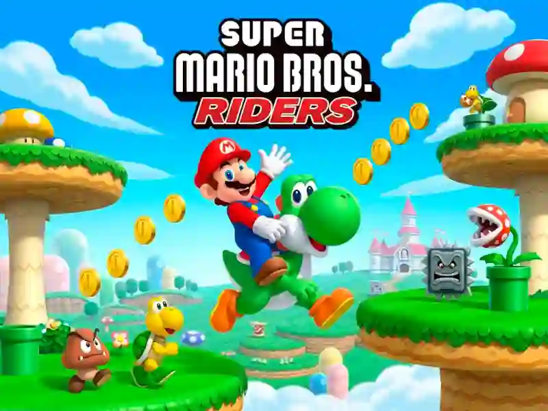Peli Super Mario Bros Riders verkossa