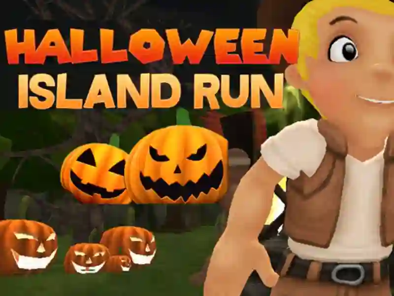 Peli Halloween Island Running verkossa
