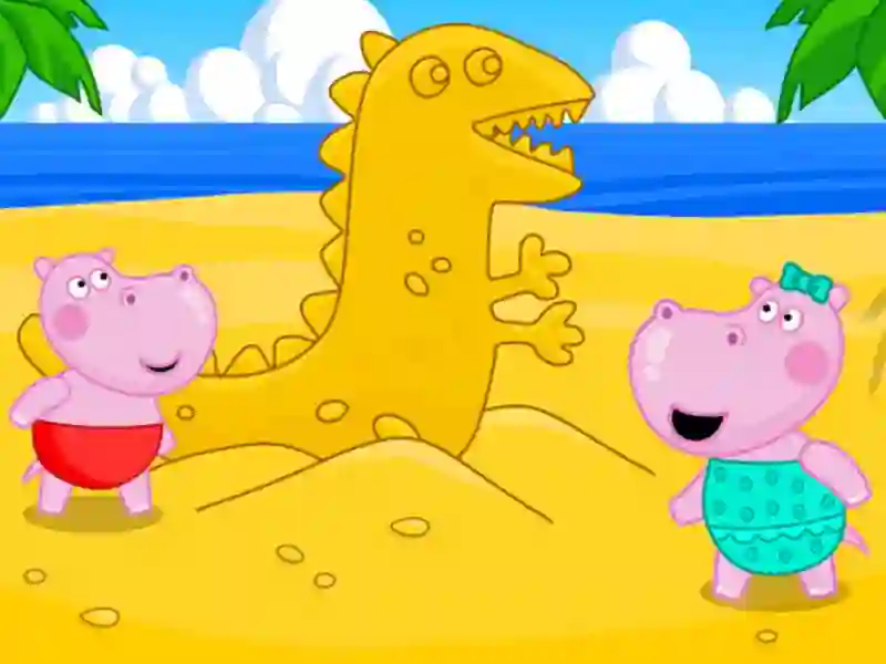 Peli Hippo Beach Adventures verkossa