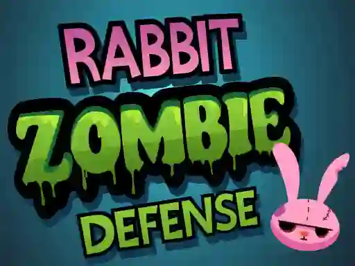 Peli Rabbit Zombie Defense verkossa