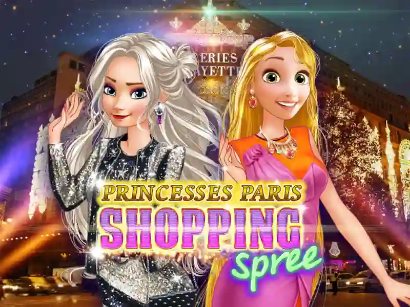 Peli Princesses in Paris: fun shopping verkossa