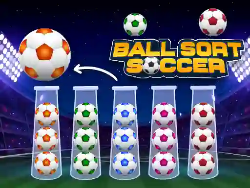 Peli Ball Sort Soccer verkossa