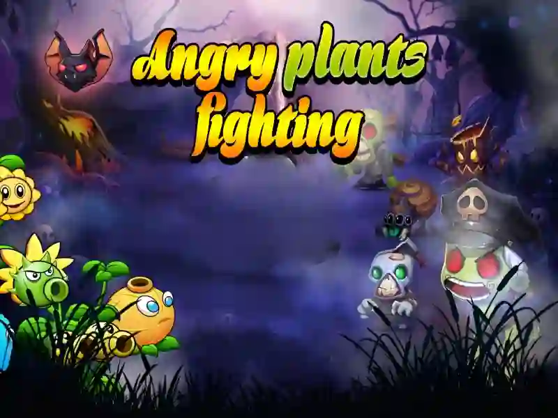 Peli Angry Plants Fighting verkossa