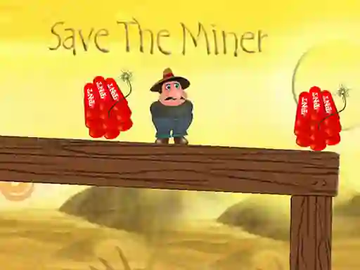 Peli Save The Miner verkossa