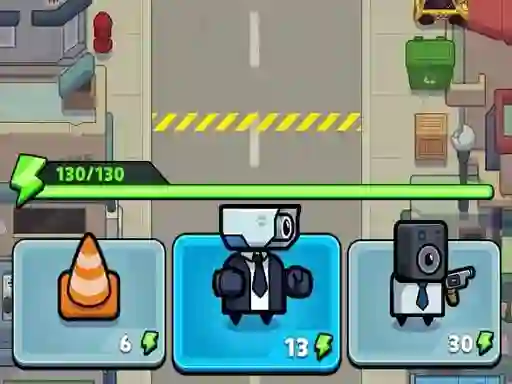 Peli Toilet fight Police vs zombie verkossa