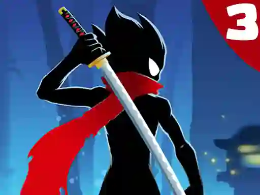 Peli Stickman Parkour 3 verkossa