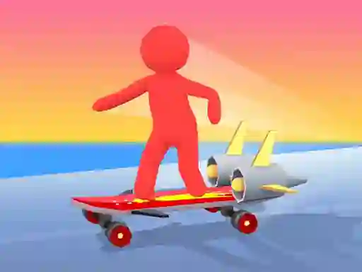 Peli Crazy Skate Race verkossa