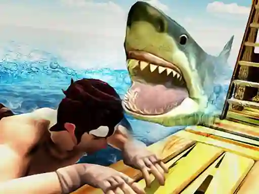 Peli Raft Angry Shark Hunting verkossa