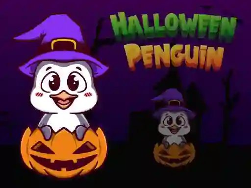 Peli Halloween Penguin verkossa