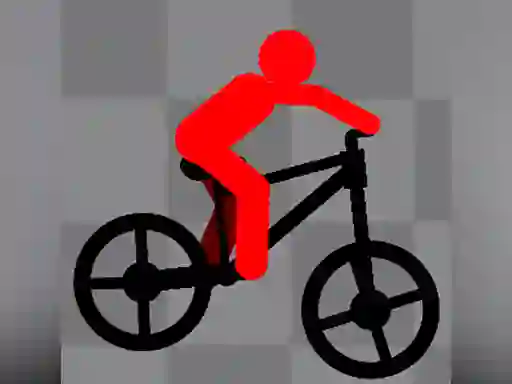 Peli Stickman Bike Runner verkossa