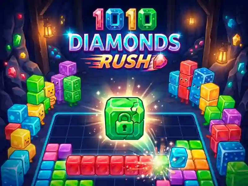 Peli 1010 Diamonds Rush verkossa