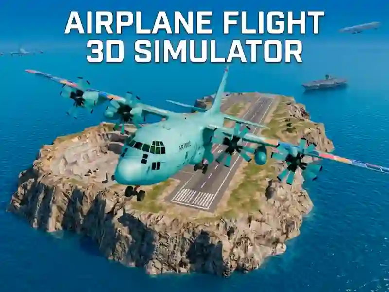 Peli Airplane Flight 3D Simulator verkossa