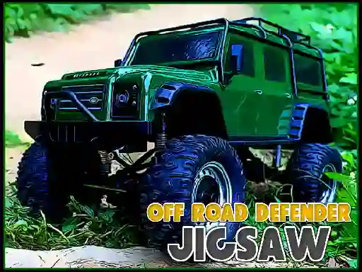 Peli Off Road Defender Jigsaw verkossa
