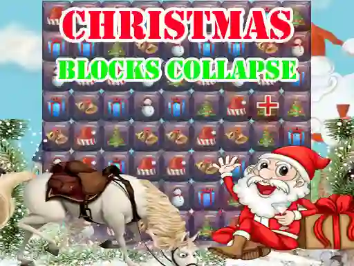 Peli Christmas Blocks Collapse verkossa